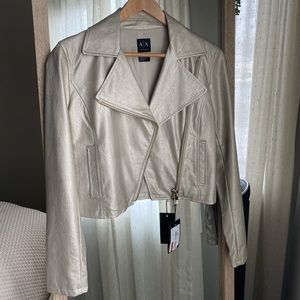Gold Crop Armani Blazer
